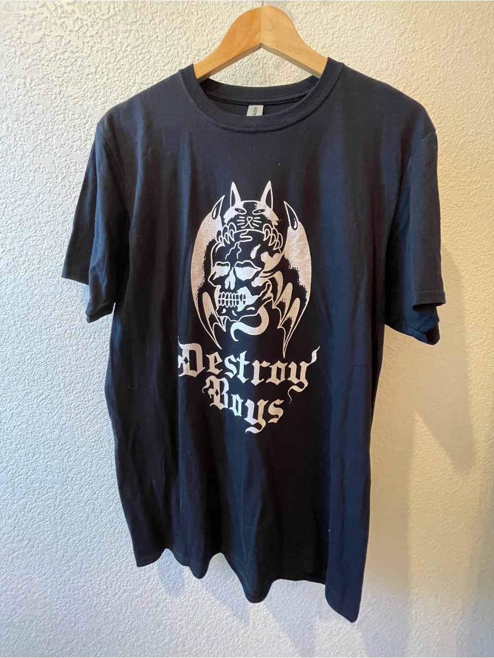 Destroy Boys Band Tee, Men’s Large